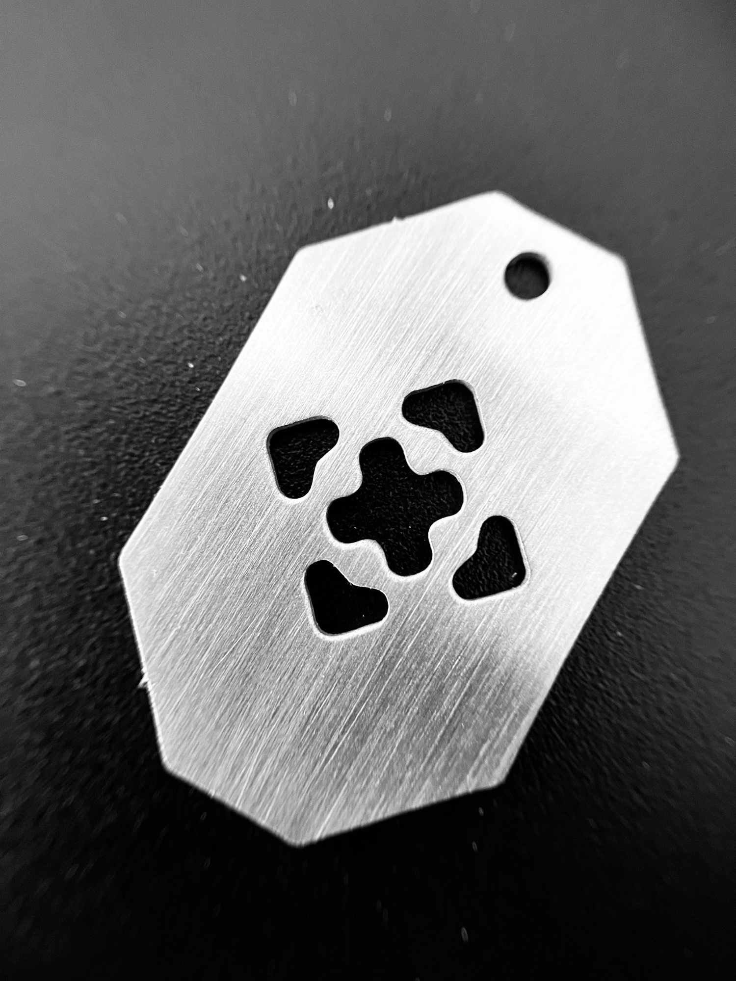 Advance Lab feed — Raw, unfinished 316L stainless steel components from the VX Octagonal chain.